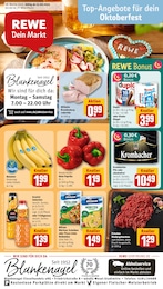 REWE Prospekt für Wesel mit 31} Seiten REWE Prospekt für Wesel: "Dein Markt", 31 Seiten, 15.09.2025 - 20.09.2025