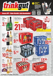 Aktueller Trinkgut Getränkemärkte Prospekt für Bonefeld: Aktuelle Angebote mit 6} Seiten, 13.05.2024 - 18.05.2024