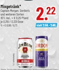 Mixgetränk von Jim Beam, Gordon's im aktuellen Trinkgut Prospekt für 2,22 €