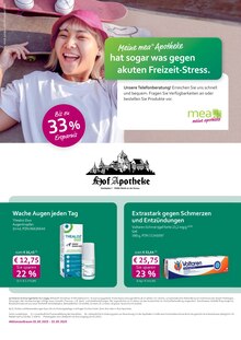 Aktueller mea - meine apotheke Prospekt "Unsere Mai-Angebote" für Wörth (Donau) Aktueller mea - meine apotheke Prospekt für Wörth (Donau) mit Seiten