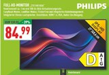FULL-HD-MONITOR im Angebot bei Marktkauf in Herford FULL-HD-MONITOR Angebote von PHILIPS bei Marktkauf Herford für 84,99 €