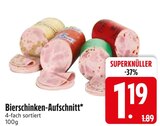 Aufschnitt im EDEKA Prospekt Bierschinken-Aufschnitt im aktuellen EDEKA Prospekt für 1,19 €