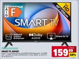 SMART-TV 40E4QT im Angebot bei E center in Darmstadt SMART-TV 40E4QT Angebote von Hisense bei E center Darmstadt für 159,99 €