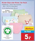 Kinder Slips oder Boxer, 3er Pack im aktuellen Netto Marken-Discount Prospekt