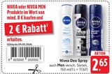 Nivea Deo Spray Fresh Natural Angebote von Nivea bei E center Bruchsal für 2,65 €