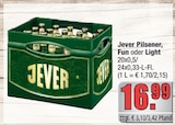 Profi Getränke - Alldrink Frankfurt - Pilsener, Fun oder Light Angebot im Prospekt Pilsener, Fun oder Light bei Profi Getränke - Alldrink im Frankfurt Prospekt für 16,99 €