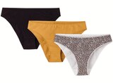 Lot de 3 slips femme - GEMO - Intermarché Super à Clermont-Ferrand Lot de 3 slips femme - GEMO en promo chez Intermarché Super Clermont-Ferrand à 5,99 €