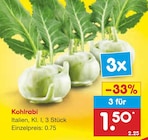 Kohlrabi bei Netto Marken-Discount im  Prospekt für 1,50 €
