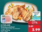 Schinkenschnitzel im Angebot bei Kaufland in Bremen Schinkenschnitzel Angebote von K-PURLAND bei Kaufland Bremen für 3,99 €