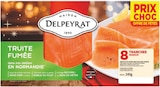 Truite fumée - DELPEYRAT à 8,90 € dans le catalogue Intermarché Hyper