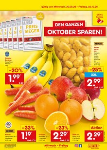 Bananen im aktuellen Netto Marken-Discount Prospekt (Mannheim) Bananen im Netto Marken-Discount Prospekt "Aktuelle Angebote" mit 72 Seiten (Mannheim)