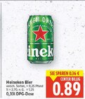 Bier im Angebot bei E center in Hennigsdorf Bier Angebote von Heineken bei E center Hennigsdorf für 0,89 €