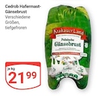 Hähnchenmast-Gänsebrust im Angebot bei GLOBUS in Leipzig Hähnchenmast-Gänsebrust Angebote von Cedrob bei GLOBUS Leipzig für 21,99 €