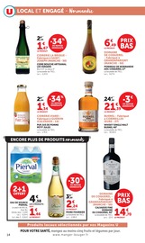 Promos Whisky dans le catalogue "Engagés pour soutenir NOS PARTENAIRES LOCAUX." de Super U Whisky en promo dans le catalogue Super U à la page 14