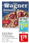Original Wagner Steinofen Pizza Angebote von Wagner bei EDEKA Tübingen für 1,59 €