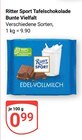 Tafelschokolade Bunte Vielfalt Angebote von Ritter Sport bei GLOBUS Neubrandenburg für 0,99 €