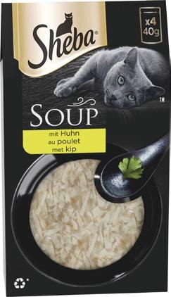 Soupe pour chat au poulet