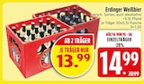 Weißbier von Erdinger im aktuellen EDEKA Prospekt für 13,99 €