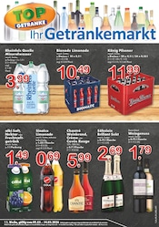 TOP Getränke Getränkemärkte Prospekt der aktuellen Woche mit 4 Seiten, gültig von 09.03.2026 bis 14.03.2026, in Kaarst und Umgebung Aktueller TOP Getränke Getränkemärkte Prospekt in Kaarst und Umgebung, "Aktuelle Angebote" mit 4 Seiten, 09.03.2026 - 14.03.2026