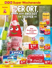 Cola im Netto Marken-Discount Prospekt "Aktuelle Angebote" mit 49 Seiten (Neu Ulm)