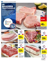 Offre Côte De Porc dans le catalogue Carrefour du moment à la page 18
