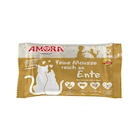 AMORA Cat Pouchbeutel Flowpack feine Mousse reich an Ente 4x100g 1 Stück im Zookauf Prospekt AMORA Cat Pouchbeutel Flowpack feine Mousse reich an Ente 4x100g 1 Stück von Amora im aktuellen Zookauf Prospekt für 1,99 €