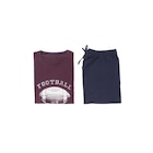 Pyjama long homme Bio - TEX - Carrefour Pyjama long homme Bio - TEX à 9,99 € dans le catalogue Carrefour