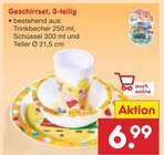 Geschirrset, 3-teilig für 6,99 € bei Netto Marken-Discount im Angebot Geschirrset, 3-teilig im aktuellen Netto Marken-Discount Prospekt