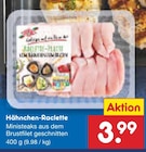 Hähnchen-Raclette für 3,99 € bei Netto Marken-Discount im Angebot Hähnchen-Raclette im aktuellen Netto Marken-Discount Prospekt