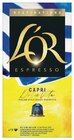 Cafe Espresso - L'OR - U Express à Bobigny Cafe Espresso - L'OR en promo chez U Express Bobigny à 1,08 €