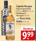 Captain Morgan Original Spiced Gold, White, Tiki Mango & Pineapple bei famila Nordost im Prospekt "" für 9,99 €