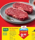 Bio Roastbeef vom Rind im Angebot bei Netto Marken-Discount in Bautzen Bio Roastbeef vom Rind Angebote von BioBio bei Netto Marken-Discount Bautzen für 2,95 €
