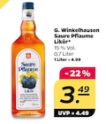 Aktuelles Saure Pflaume Likör Angebot bei Netto mit dem Scottie in Lübeck ab 3,49 €