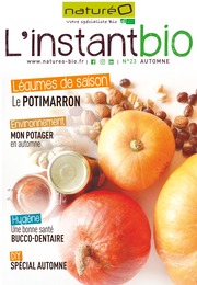 Prospectus NaturéO à Puteaux, "L'instant bio", 31 pages, 20/06/2023 - 31/12/2023