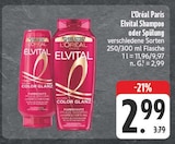 Elvital Shampoo Angebote von L'Oréal Paris bei EDEKA Görlitz für 2,99 €