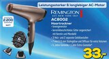 AC8002 Haartrockner Angebote von Remington bei EURONICS Dessau-Roßlau für 33,00 €