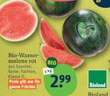 Bio-Wassermelone rot im Angebot bei tegut in Ludwigsburg Bio-Wassermelone rot Angebote von Bioland bei tegut Ludwigsburg für 2,99 €