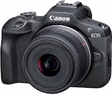 EOS R100 + RF-S 18-45 mm Systemkamera von Canon im aktuellen MediaMarkt Saturn Prospekt für 466,00 €