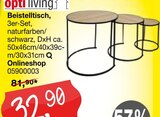 Beistelltisch im Angebot bei Opti-Megastore in Bremerhaven Beistelltisch Angebote bei Opti-Megastore Bremerhaven für 32,90 €