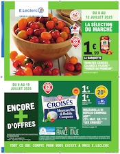 Prospectus E.Leclerc à Colombe-lès-Bithaine, "TOUT CE QUI COMPTE POUR VOUS EXISTE À PRIX E.LECLERC", 35 pages de promos valables du 08/07/2025 au 19/07/2025