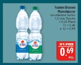 Mineralwasser im Angebot bei Marktkauf in Nürnberg Mineralwasser Angebote von Franken Brunnen bei Marktkauf Nürnberg für 0,69 €