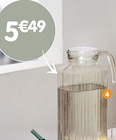 Pichet en verre en promo chez B&M Pichet en verre dans le catalogue B&M