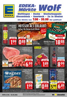 EDEKA Prospekt Aktuelle Angebote mit  Seiten in Saerbeck (NRW-Klimakommune) und Umgebung