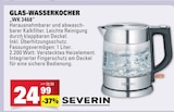 Glas-Wasserkocher WK 3468 Angebote von SEVERIN bei Marktkauf Sindelfingen für 24,99 €