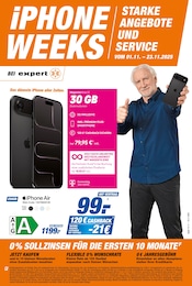 expert Prospekt für Böhlen mit 5 Seiten expert Prospekt für Böhlen: "iPHONE WEEKS", 5 Seiten, 01.11.2025 - 23.11.2025
