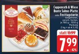 Bunte Sahne-Platte im Angebot bei E center in Troisdorf Bunte Sahne-Platte Angebote von Coppenrath & Wiese bei E center Troisdorf für 7,99 €