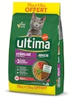 Croquettes pour chat adulte stérilisé - Ultima en promo chez Super U Croquettes pour chat adulte stérilisé - Ultima dans le catalogue Super U