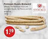 Aktuelle Rucola Angebote bei V-Markt in München Aktuelles Parmesan-Rucola-Bratwurst Angebot bei V-Markt in München ab 1,19 €