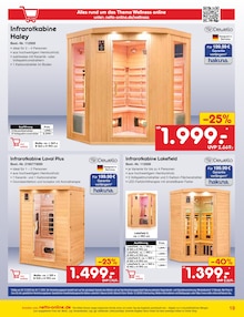 Sauna Angebot im Netto Marken-Discount Prospekt, gültig von 01.11.2025 bis 30.11.2025 Sauna Angebot im aktuellen Netto Marken-Discount Prospekt auf Seite 19