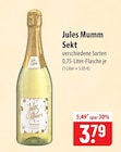 Jules Mumm Sekt im Angebot bei famila Nordost in Pinneberg Jules Mumm Sekt Angebote bei famila Nordost Pinneberg für 3,79 €